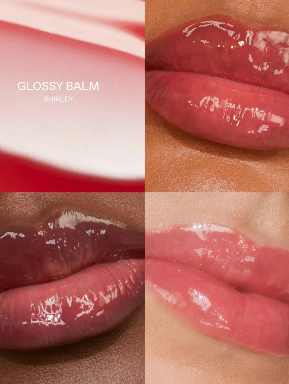 🍒Lip Need🍒BNIB REM Beauty By Ariana Grande Fullsize SHIRLEY Glossy Lip Balm!